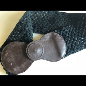 Anthropologie stretchy woven belt